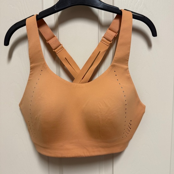 Lululemon air support high support bra, 34D, orange - Picture 2 of 7